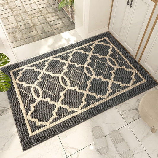 Classic Geometric Pattern Door Carpet - Hemkonst