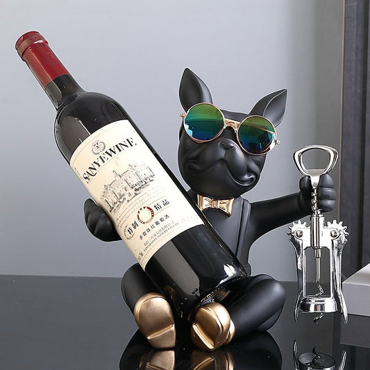 French Bulldog Wine Holder - Hemkonst