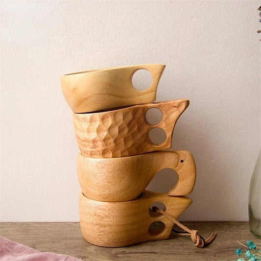 Portable Wood Coffee Mug - Hemkonst