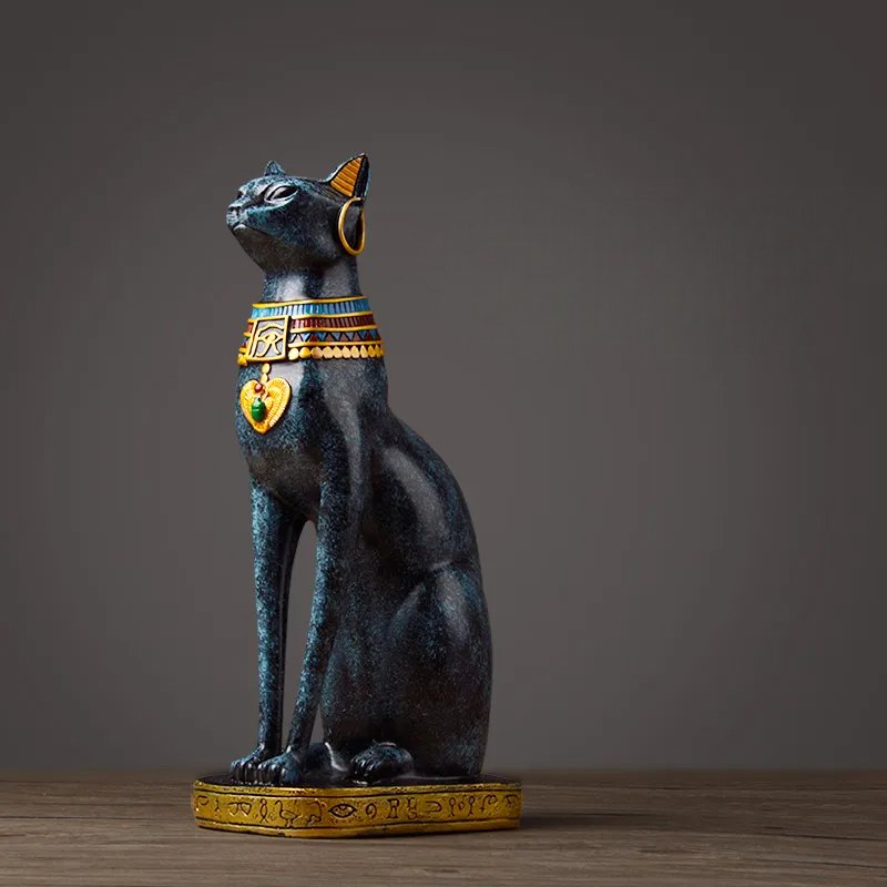 Resin Egyptian Cat - Hemkonst