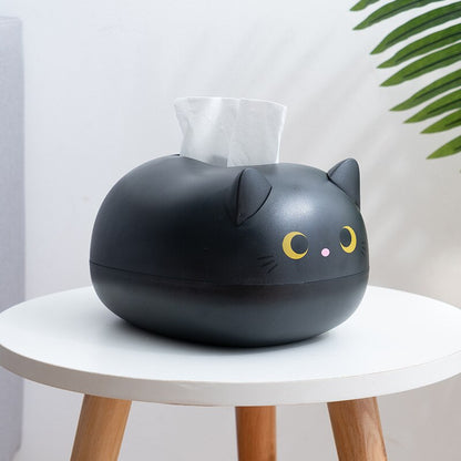 Nordic Kawaii Cat Tissue Box