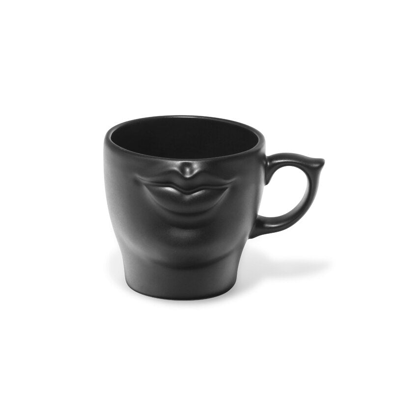 3D Mouth Ceramic Coffee Mug - Hemkonst