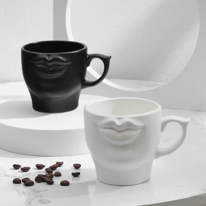 3D Mouth Ceramic Coffee Mug - Hemkonst