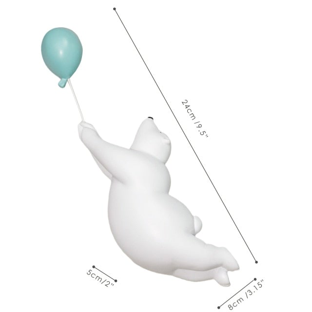 Balloon Flying Polar Bears - Hemkonst