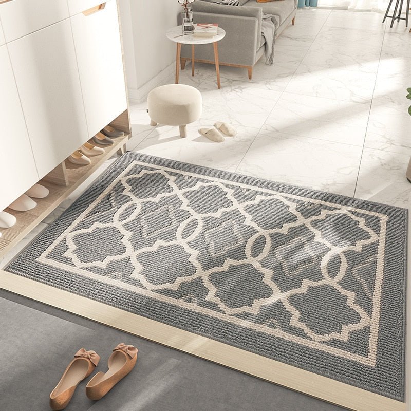 Classic Geometric Pattern Door Carpet - Hemkonst