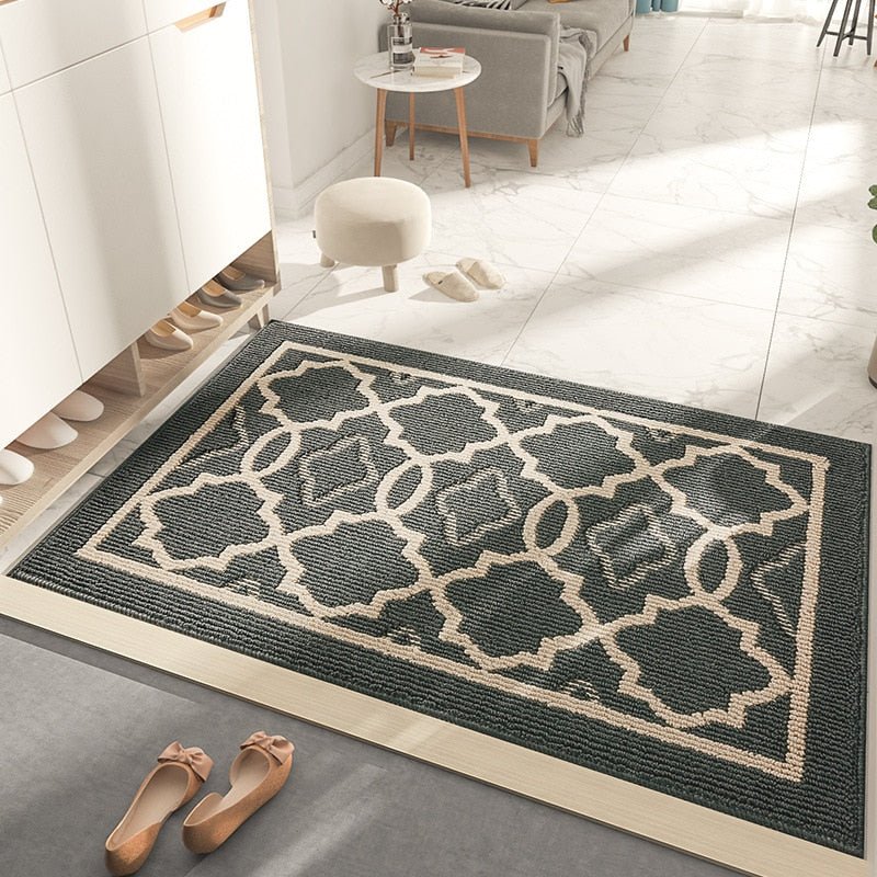 Classic Geometric Pattern Door Carpet - Hemkonst