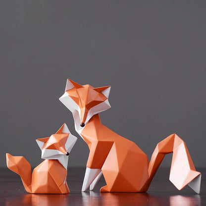 Creative Fox Statue - Hemkonst