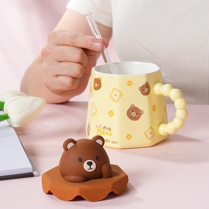 Cute Cartoon Ceramic Mug - Hemkonst