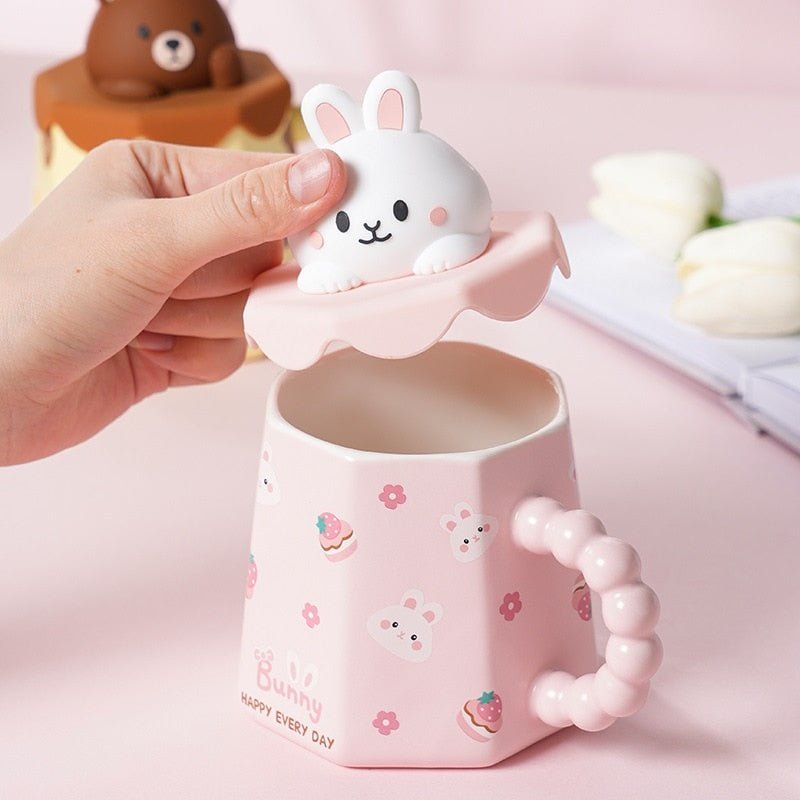 Cute Cartoon Ceramic Mug - Hemkonst