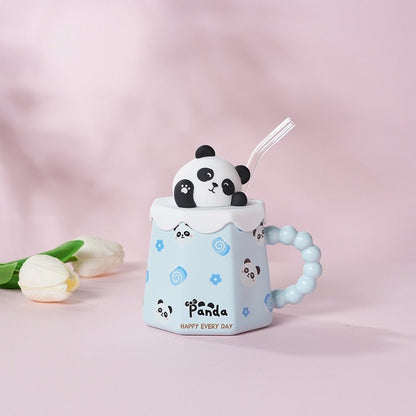 Cute Cartoon Ceramic Mug - Hemkonst