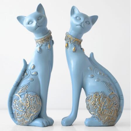 European Cute Resin Cat Figurines - Hemkonst