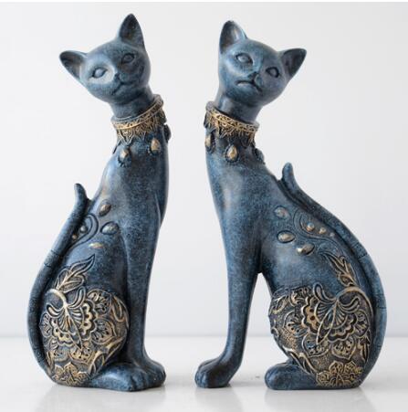 European Cute Resin Cat Figurines - Hemkonst