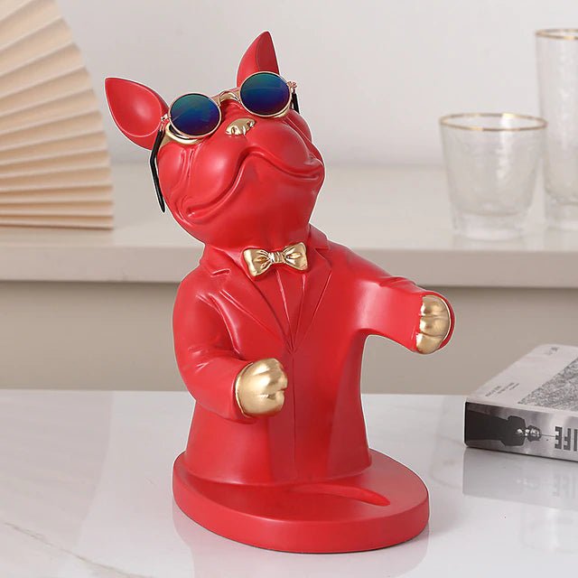 French Bulldog Table Wine Rack - Hemkonst