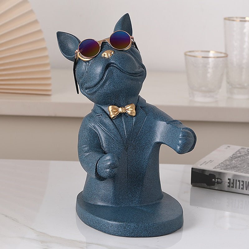 French Bulldog Table Wine Rack - Hemkonst