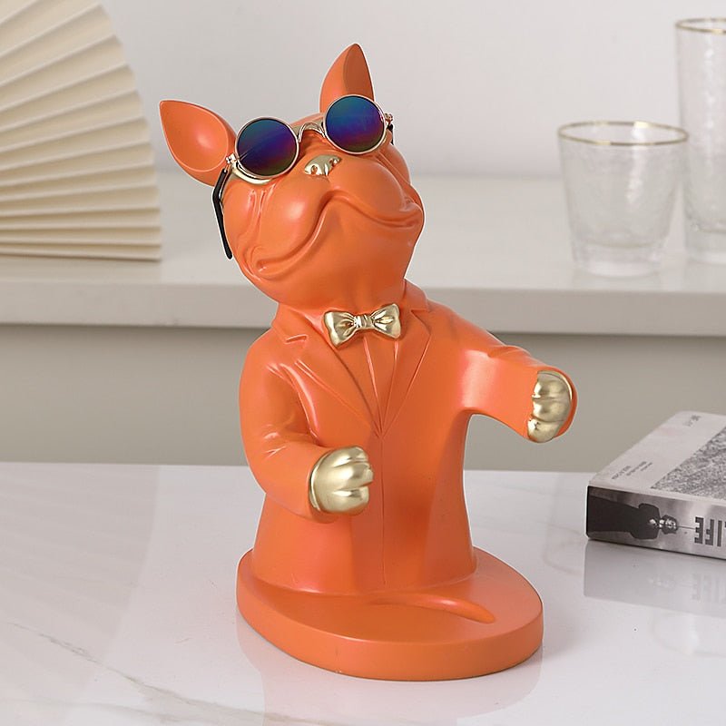 French Bulldog Table Wine Rack - Hemkonst