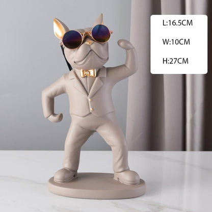 French Bulldog Wine Glass Holder (Stand Ver.) - Hemkonst