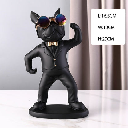 French Bulldog Wine Glass Holder (Stand Ver.) - Hemkonst