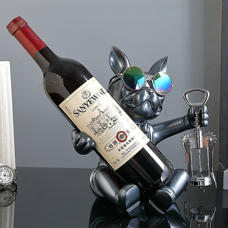 French Bulldog Wine Holder - Hemkonst