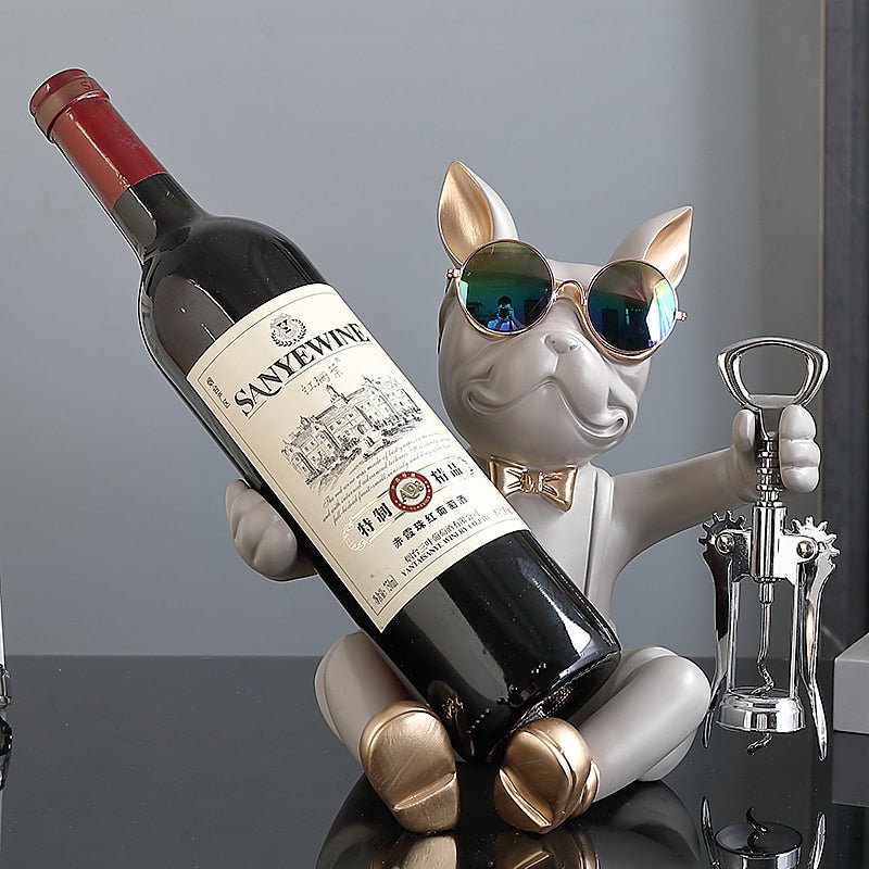 French Bulldog Wine Holder - Hemkonst