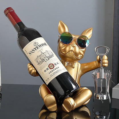 French Bulldog Wine Holder - Hemkonst