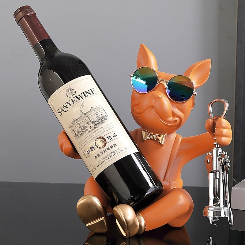 French Bulldog Wine Holder - Hemkonst