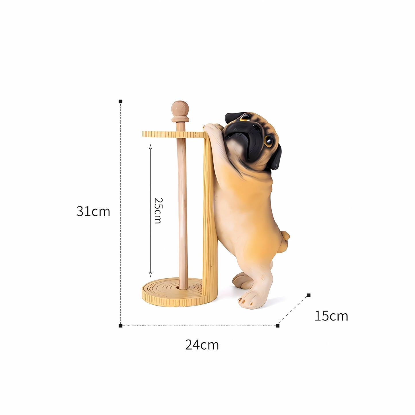 Hemkonst Kitchen Dog Roll Holder - Hemkonst