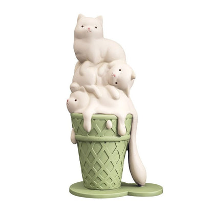 Ice Cream Cat Sculpture - Hemkonst