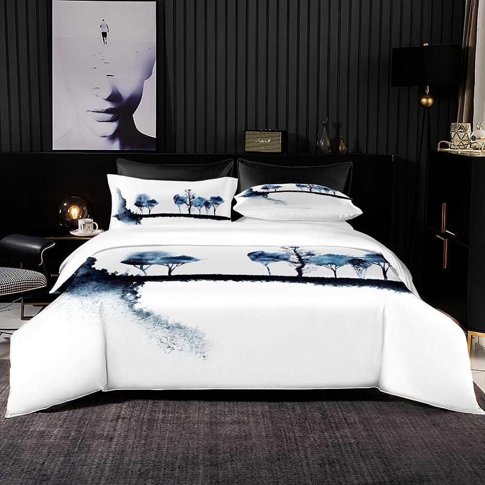 Ink Paint Style Bedding Set - Hemkonst