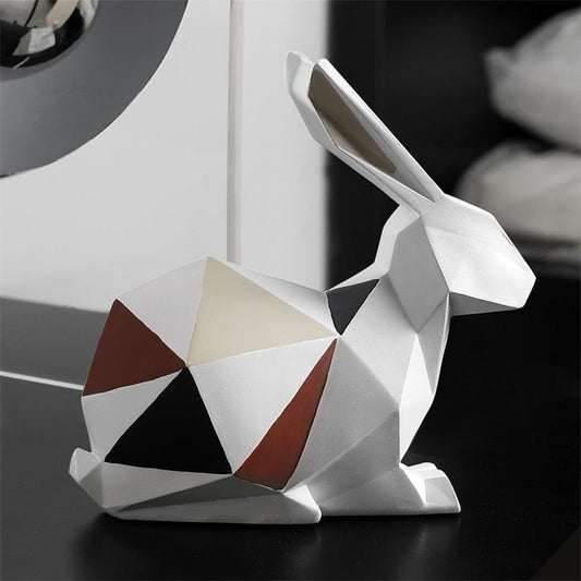 Modern Geometric Rabbit - Hemkonst