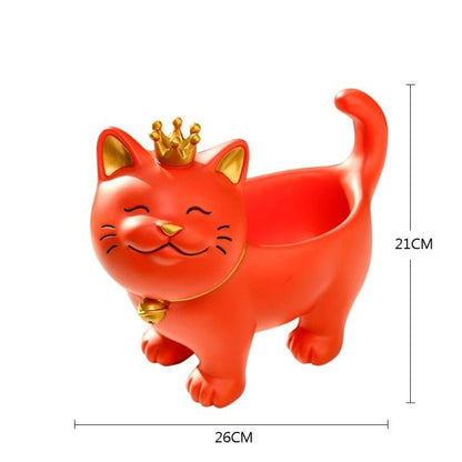 Nordic Crown Smiling Cat Storage - Hemkonst