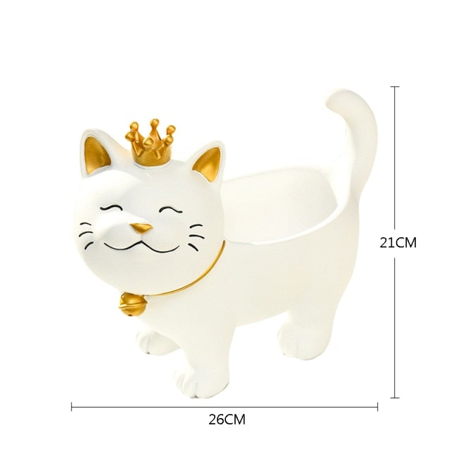 Nordic Crown Smiling Cat Storage - Hemkonst