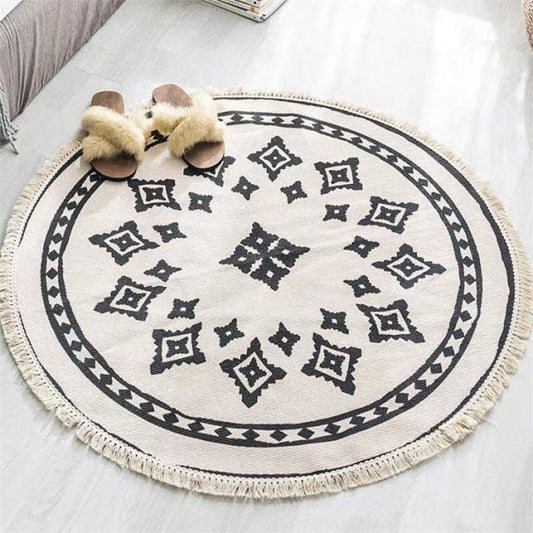 Nordic Ethnic Style Rug - Hemkonst