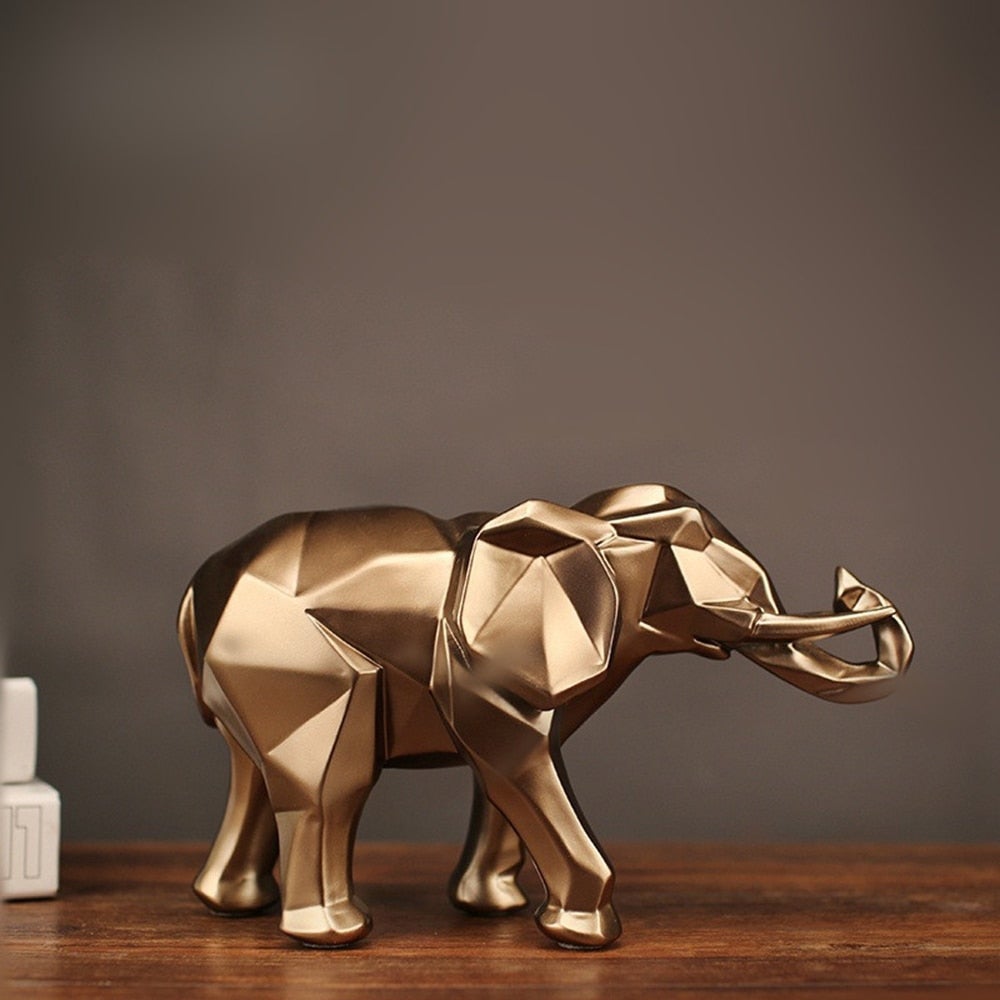 Resin Elephant Statue - Hemkonst