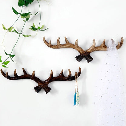 Retro Deer Antler Decor Wall Hanger - Hemkonst