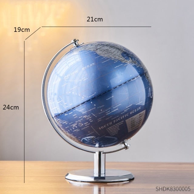 Retro World Globe Ornaments - Hemkonst