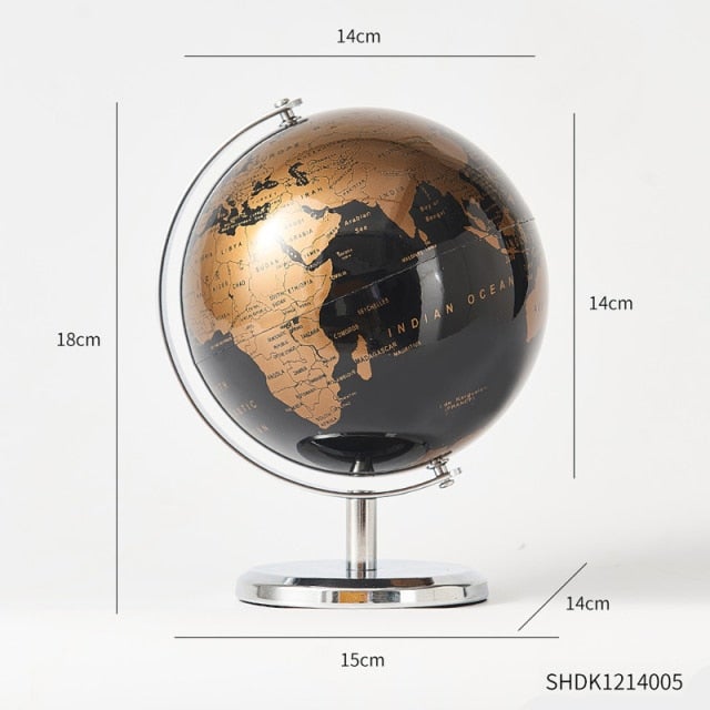 Retro World Globe Ornaments - Hemkonst