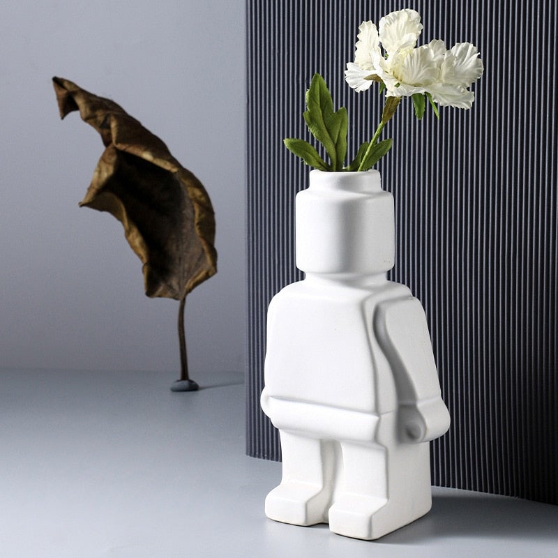 Robot Flower Vase - Hemkonst