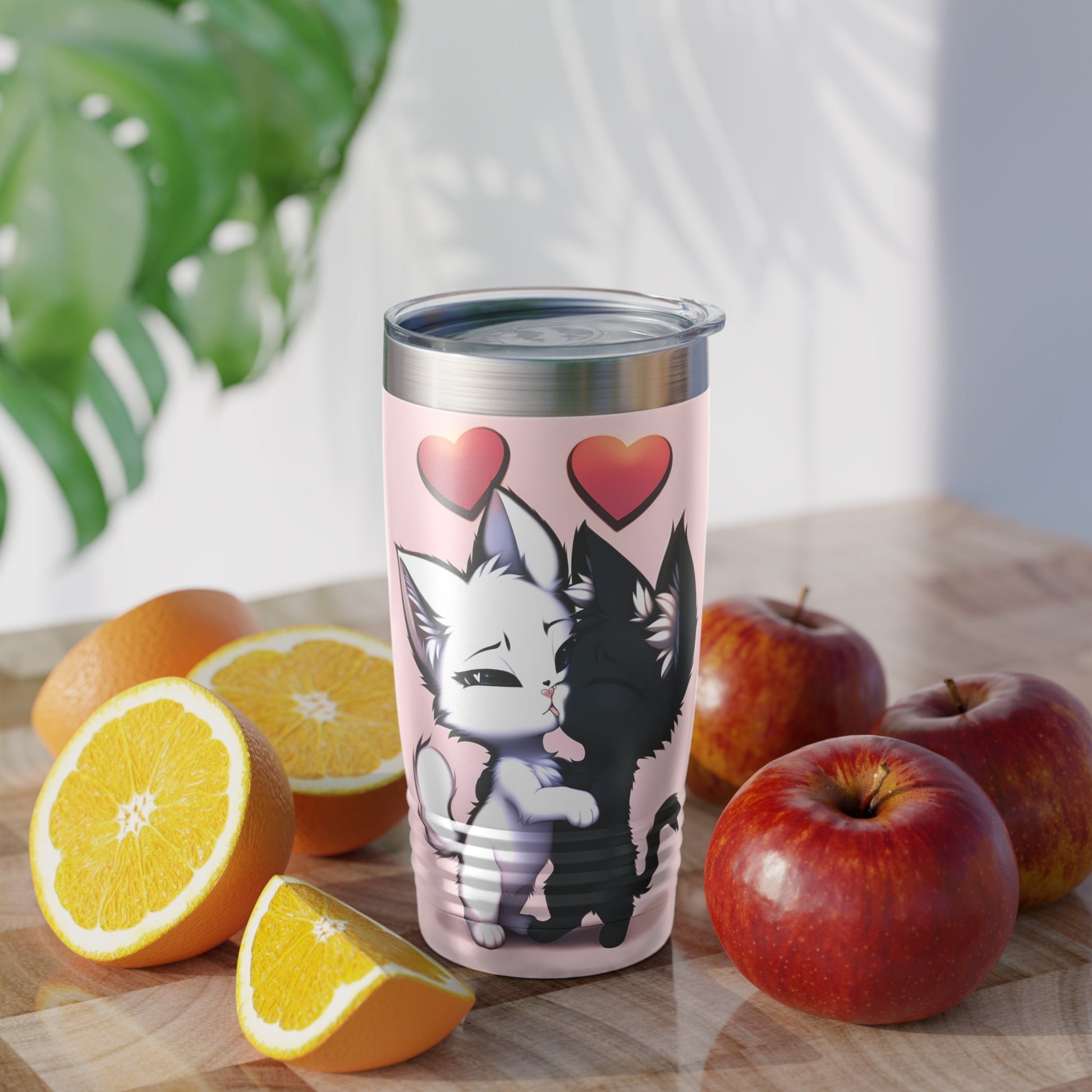 Sweet Kitty Couples 20oz Ringneck Tumbler - Hemkonst