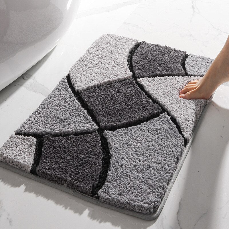 Thickened Tufted Bathroom Carpet - Hemkonst