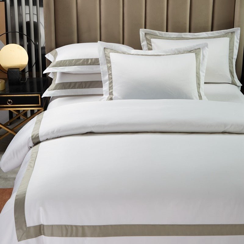 White Frame Classic Bedding Set - Hemkonst