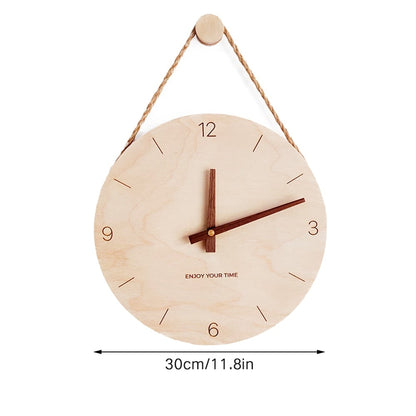 Wooden Nordic Wall Clock - Hemkonst