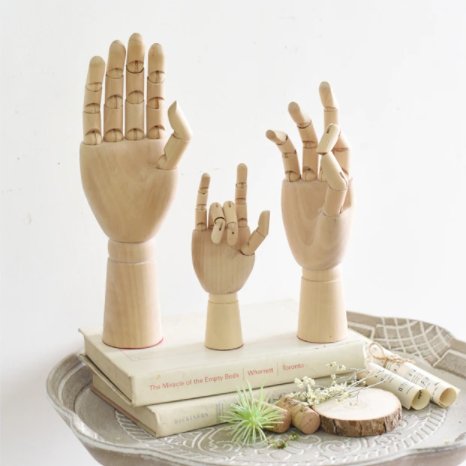 Wooden Rotatable Joint Figurines - Hemkonst